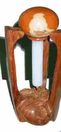 a down under candle holder