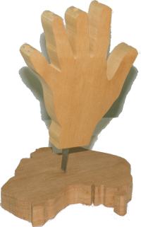 A candle stick holder