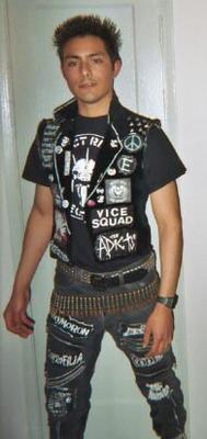 Tony Voltage plastered with all the right labels, sorry logos!