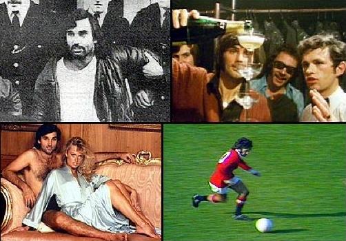 George Best the legend in action