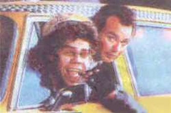 David Johansen & Bill Murray in Scrooged! 1988 (Joe Donnelly)