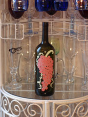 Wine bottle front - prefired