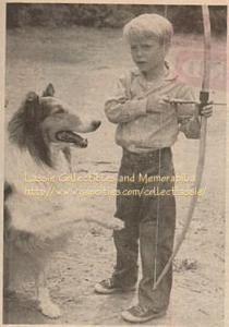 Jon Provost, Timmy of the new series, with Lassie