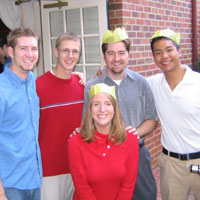 the guys (johnny, alex, ryan, and art)....&nbsp; and becca?