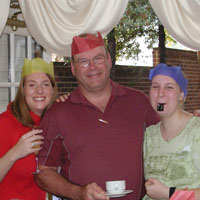 bec, uncle john, and bethie (beth's playing with her new whistle..)