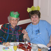 auntie joker and pammie!!