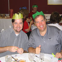 jeff and ryan, new best friends 'coz they can talk cars together...
