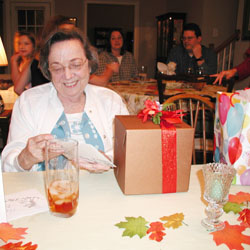 opening a fairie present...