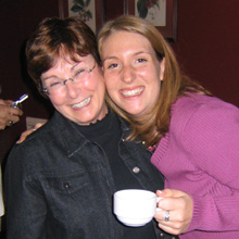 more cuties!&nbsp; becca and aunt maureen!