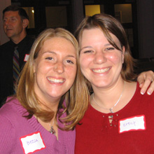em and becca!