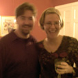 tough lighting at the reception!