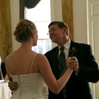 dad and coll dance....awww...