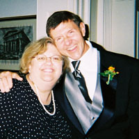 dad and paulette, emily's mom!