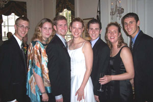 the hughes/glick/waite kids!&nbsp; alex, beth, john, colleen, aaron, bec, and jordan!