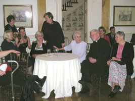 our silly family singing to the irish tunes that the musicians selected