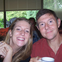 bec and dad....