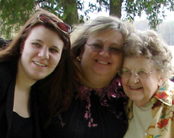 three generations of women...
