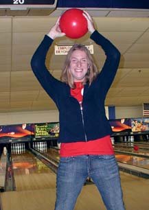 becca's the winner at shrader lanes ...&nbsp; ALL THREE games!