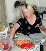 she's teh only one i know who can have 6 suprize guests in her house and be easily prepared for a buffet breakfast