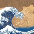 Hokusai's big wave (THE WAVE)