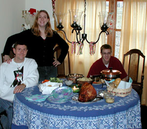 surround snack committee displays the light fare for the evening