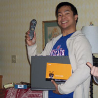 art got tivo from santa....