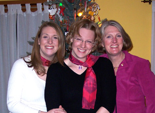 waite women at the tree