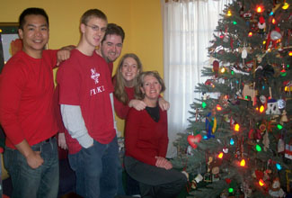 ok, those in red stand over there...