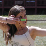 lauren!&nbsp; lining up yet another bullseye!
