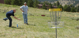 we played 24 holes of frisbee golf...&nbsp; woah...
