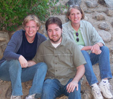we be three!&nbsp; coll ry and mom....