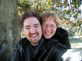 at maymont!&nbsp; having fun!!&nbsp; it was cold!!!