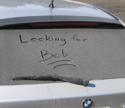 ryan's car....takes you to someone else looking for bob!