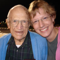 coll and grandad at the end of the night