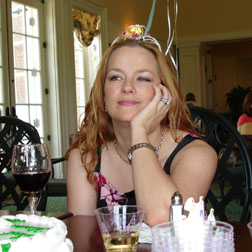 ahhh...it's just so hard to be a princess in a tiarra...