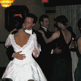 jason and lori steal another kiss while i dance with her brother, craig
