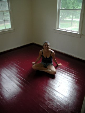liz in the ferret room!&nbsp; 