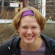 me!&nbsp; in millennium park with mimi and becca!