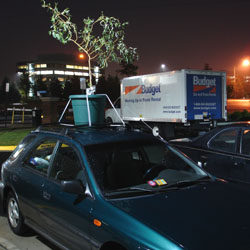 there's a tree on my car!&nbsp; and the bright lights of herndon...