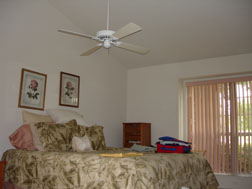 first floor master bed!&nbsp; (from the masterbath area)