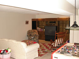 future theatre room (basement)