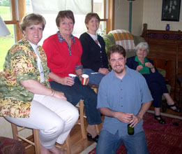 ryan's team (al had already left) kaki, lindsay, cindy, ryan, and mimi!&nbsp; 