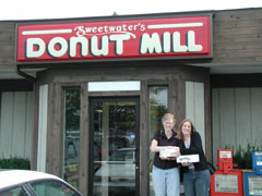 coll and bec love sweetwaters!&nbsp; YES it's better than krispy kreme!