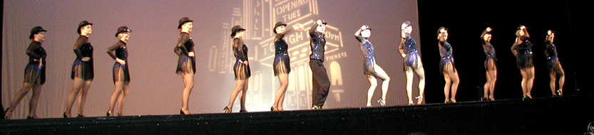 the final peel-off in le jazz hot...i'm two to the right of the guy in slacks