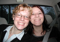 innocently smiling for the camera, unaware of what the afternoon still had in store for us...