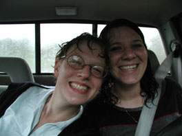 look at that...we're thrilled to be on ice duty in a torrential downpour, really!&nbsp; 