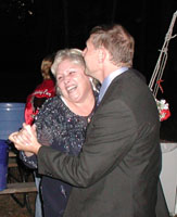 it got too crazy, so they couldn't dance for long...