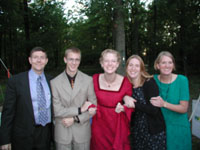 when we ALMOST got the christmas card picture... (it's fuzzy)