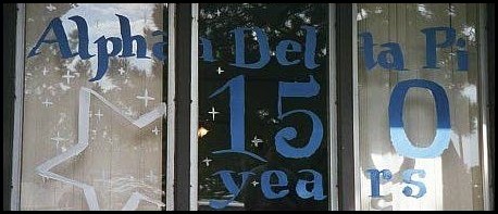 150th Anniversary Window