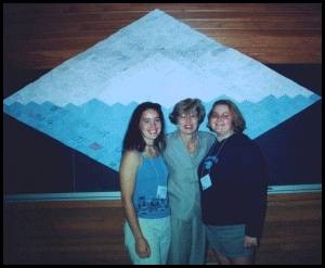Posing with Mrs. Dickey.